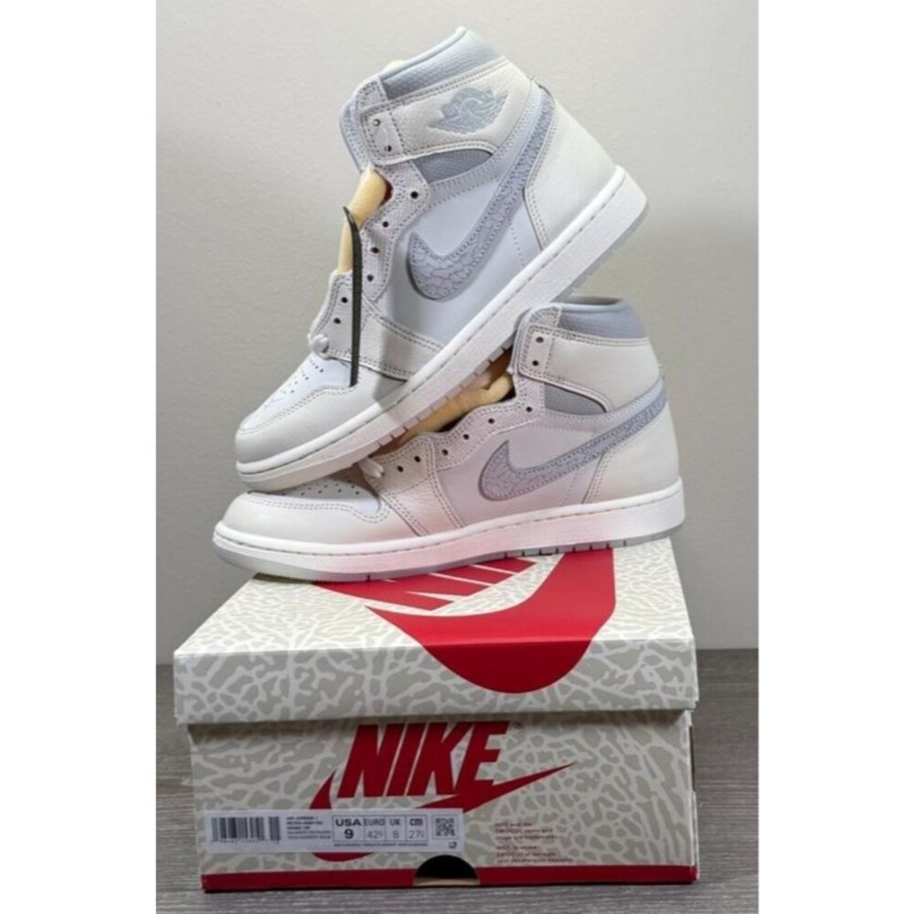 Air Jordan 1 Retro High OG Sail University Red SIZE 9 IH4363 100